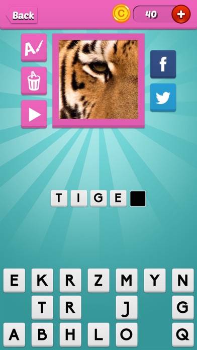 Quiz Pic: Animals iPhone Screenshot