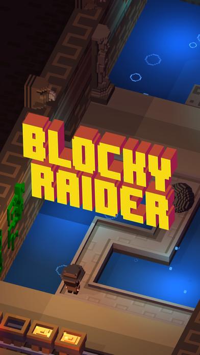 Blocky Raider iPhone Screenshot