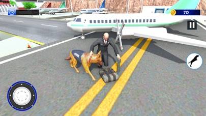 Police Dog Airport Criminal Chase 3D iPhone Screenshot