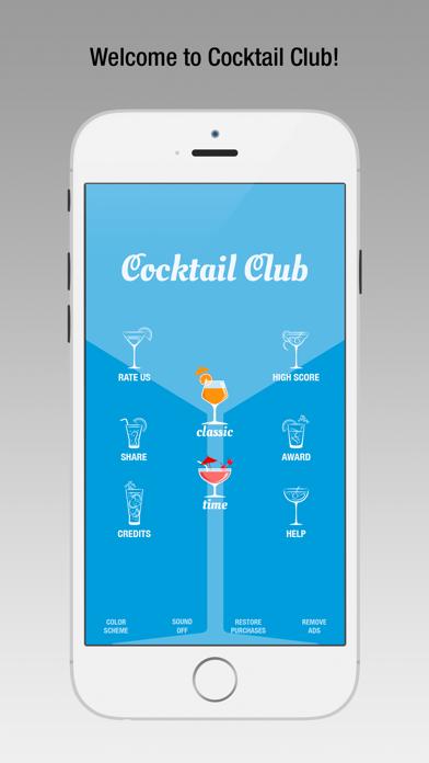 Cocktail Club iPhone Screenshot