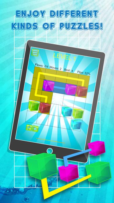 Jelly Cube Pipe Link Match iPhone Screenshot