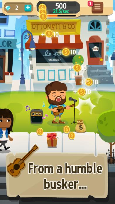 Beat Bop: Pop Star Clicker iPhone Screenshot