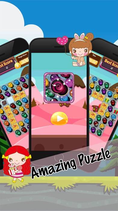 Lollipops Splash Dash Mania iPhone Screenshot