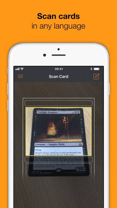 MTG Augmented Reader iPhone Screenshot