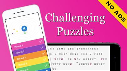 Cryptogram Round iPhone Screenshot