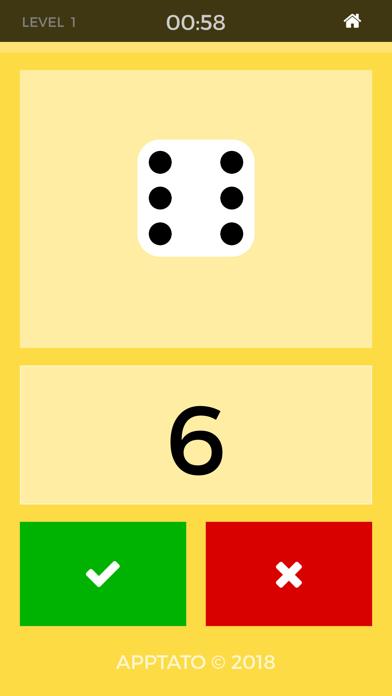 True or False Dice (Full Version) iPhone Screenshot