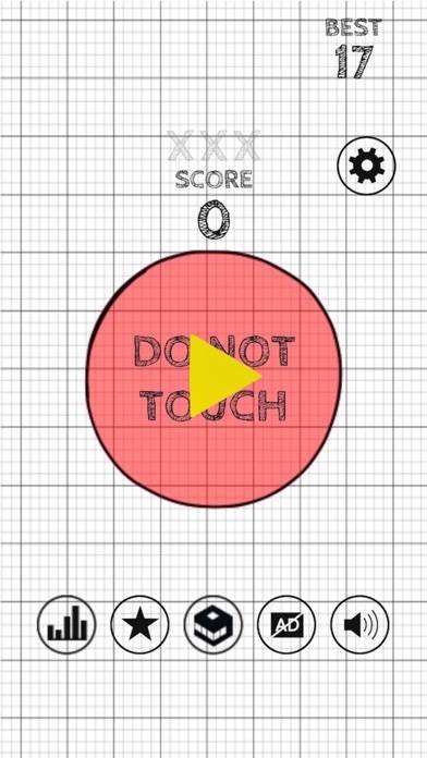 Don't Touch Red! iPhone Screenshot