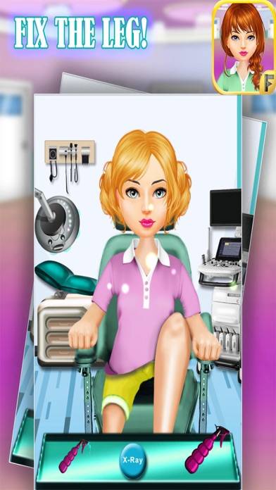 Celebrity Leg Doctor Surgery Free iPhone Screenshot