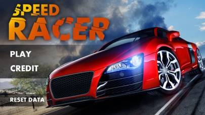 3D Speed Racer Car iPhone Screenshot
