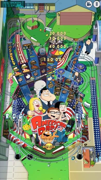 American Dad! Pinball iPhone Screenshot