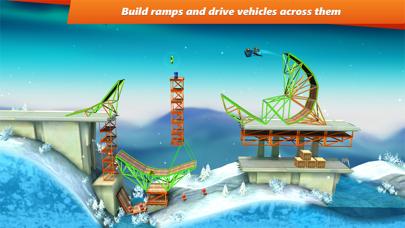 Bridge Constructor Stunts FREE iPhone Screenshot