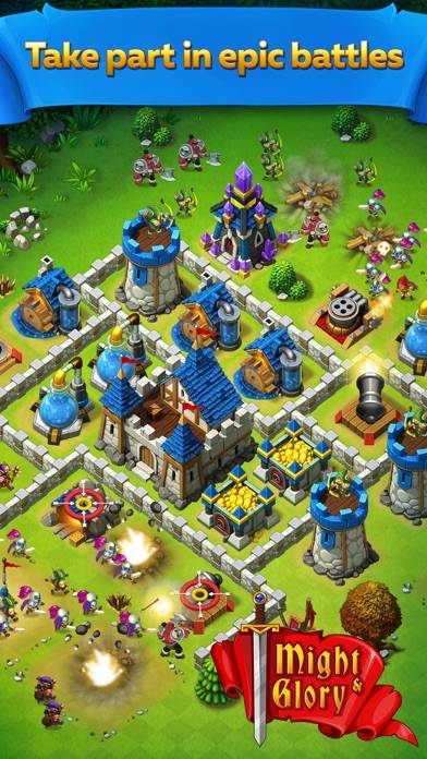 Might and Glory: Kingdom War iPhone Screenshot