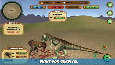 T-Rex Simulator iPhone Screenshot