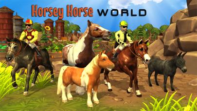 Horsey Horse World iPhone Screenshot