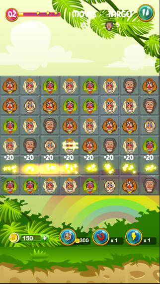 A Baboon Ape Match iPhone Screenshot