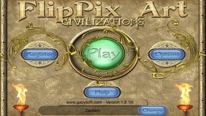 FlipPix Art iPhone Screenshot