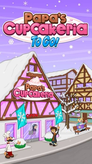 Papa's Cupcakeria To Go! iPhone Screenshot