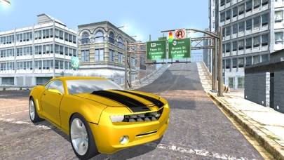 Sport Car Parking Simulation iPhone Screenshot
