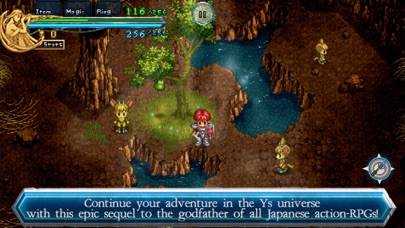 Ys Chronicles II iPhone Screenshot