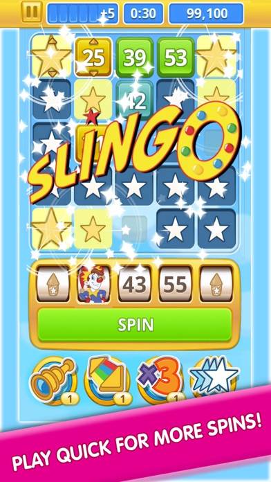 Slingo Blast iPhone Screenshot