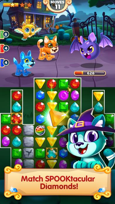 Diamond Quest: Halloween Trail iPhone Screenshot