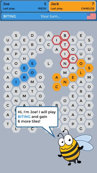 Wordy Bee iPhone Screenshot