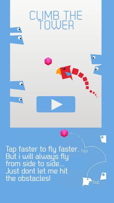 Bird Climb iPhone Screenshot