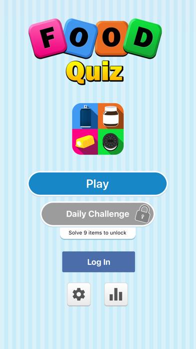 Food Quiz iPhone Screenshot