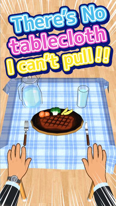 There's no tablecloth I can't pull!! iPhone Screenshot