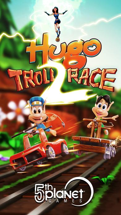 Hugo Troll Race 2. iPhone Screenshot