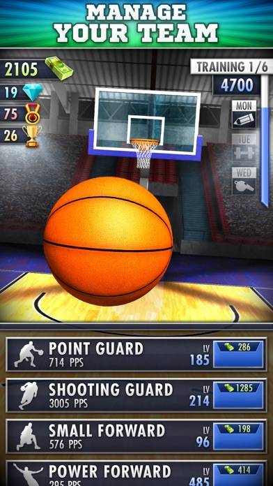 Basketball Clicker iPhone Screenshot