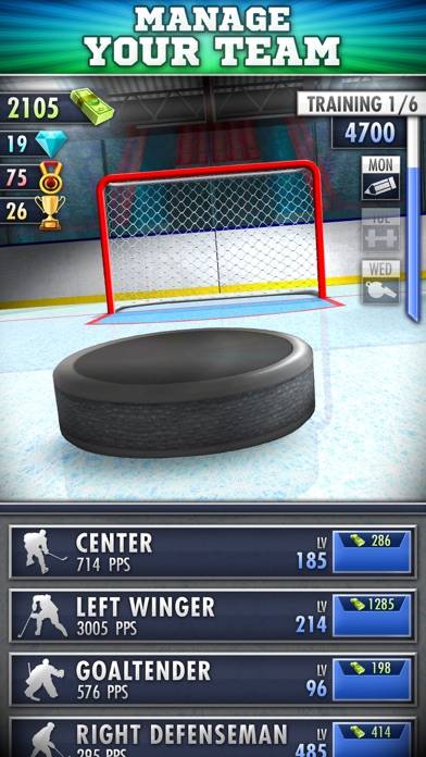 Hockey Clicker iPhone Screenshot