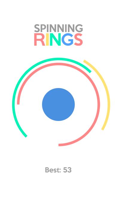 Spinning Rings iPhone Screenshot
