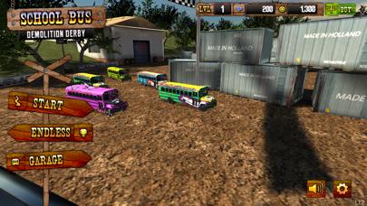 School Bus Demolition Derby iPhone Screenshot