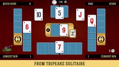 Towers Battle Pyramid Solitaire iPhone Screenshot