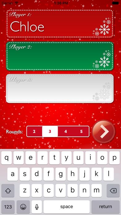 Holiday Gift Exchange iPhone Screenshot