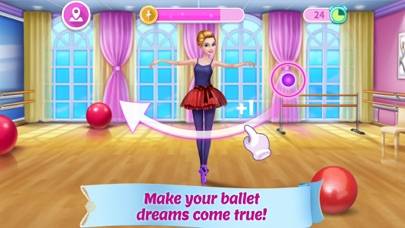 Pretty Ballerina iPhone Screenshot