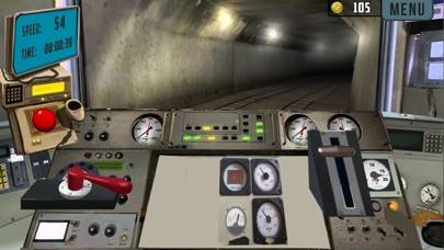 Train Subway 3D Driving Simulator iPhone Screenshot