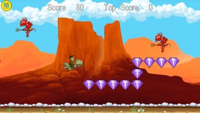 Jr's Gem Run iPhone Screenshot