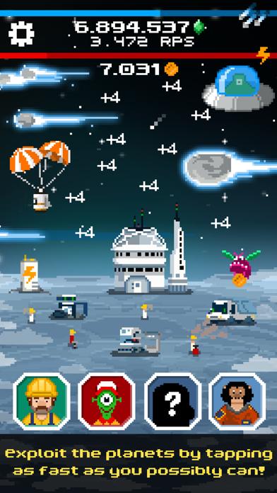 Tap Galaxy – Deep Space Mine iPhone Screenshot