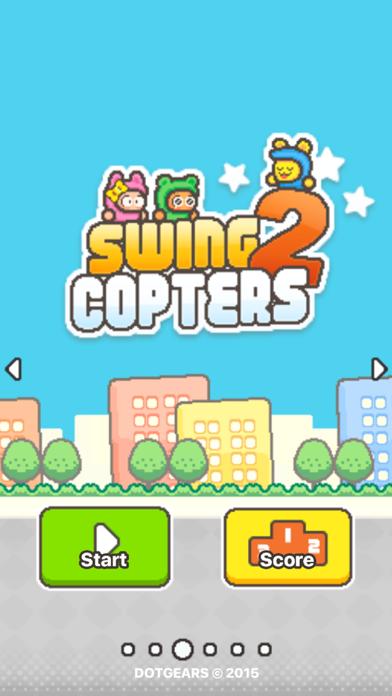 Swing Copters 2 iPhone Screenshot