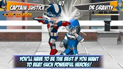 Superheros 2 Free fighting games iPhone Screenshot