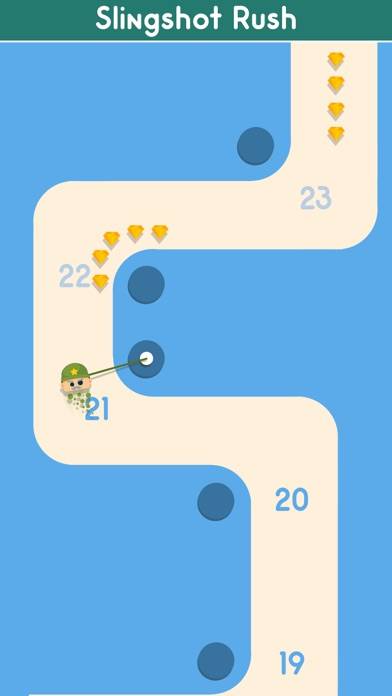 Slingshot Rush iPhone Screenshot