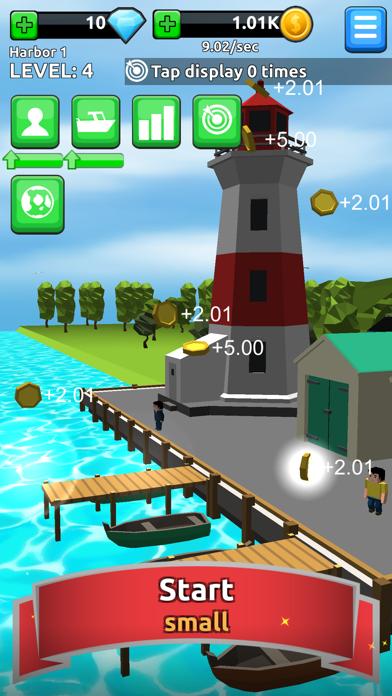 Harbor Tycoon Clicker iPhone Screenshot