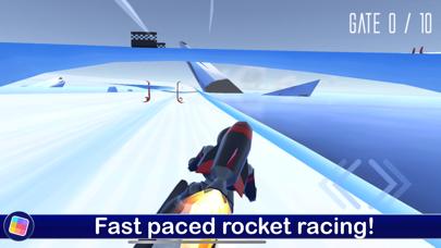 Rocket Ski Racing iPhone Screenshot