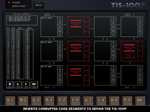 TIS-100P iPhone Screenshot