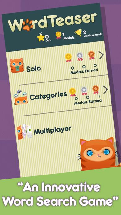 Word Teaser | Mind Puzzles iPhone Screenshot
