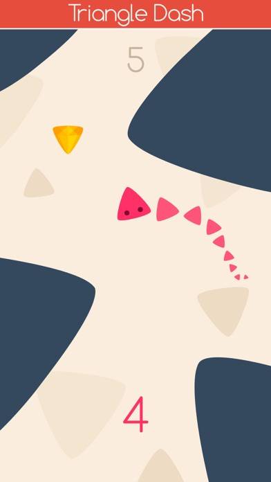 Triangle Dash! iPhone Screenshot