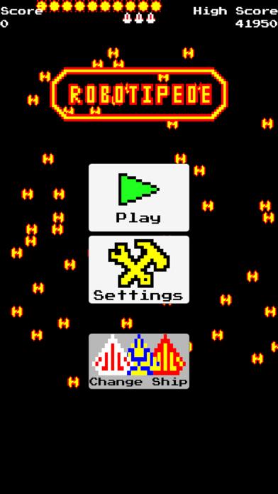 Robotipede iPhone Screenshot