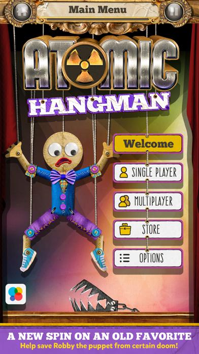 Atomic Hangman iPhone Screenshot